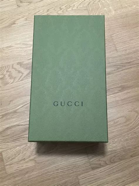 scatola gucci cover|SCATOLA GUCCI Scarpe ORIGINALE GIFT BOX (32X 20 X 11).